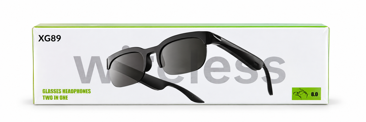 Wireless Smart Glasses cu căști incorporate XG89