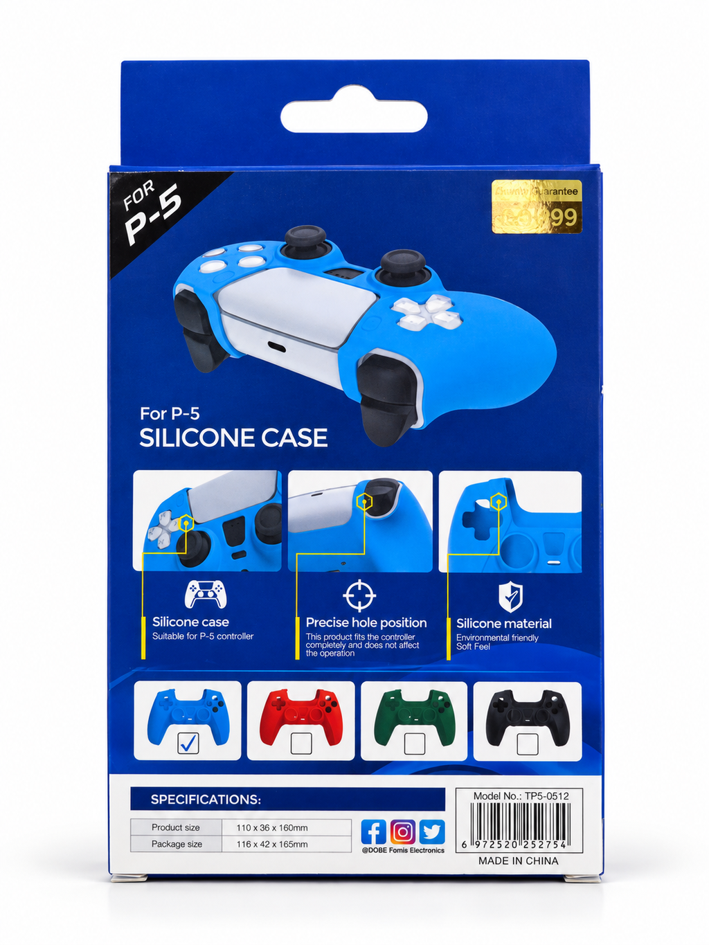 DOBE TP50512 – Husă Silicon pentru Controller PS5