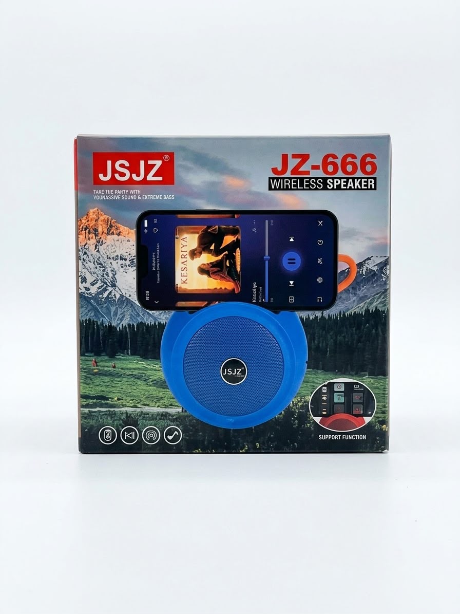 Wireless Speaker JZ666 – Boxă Portabilă Bluetooth