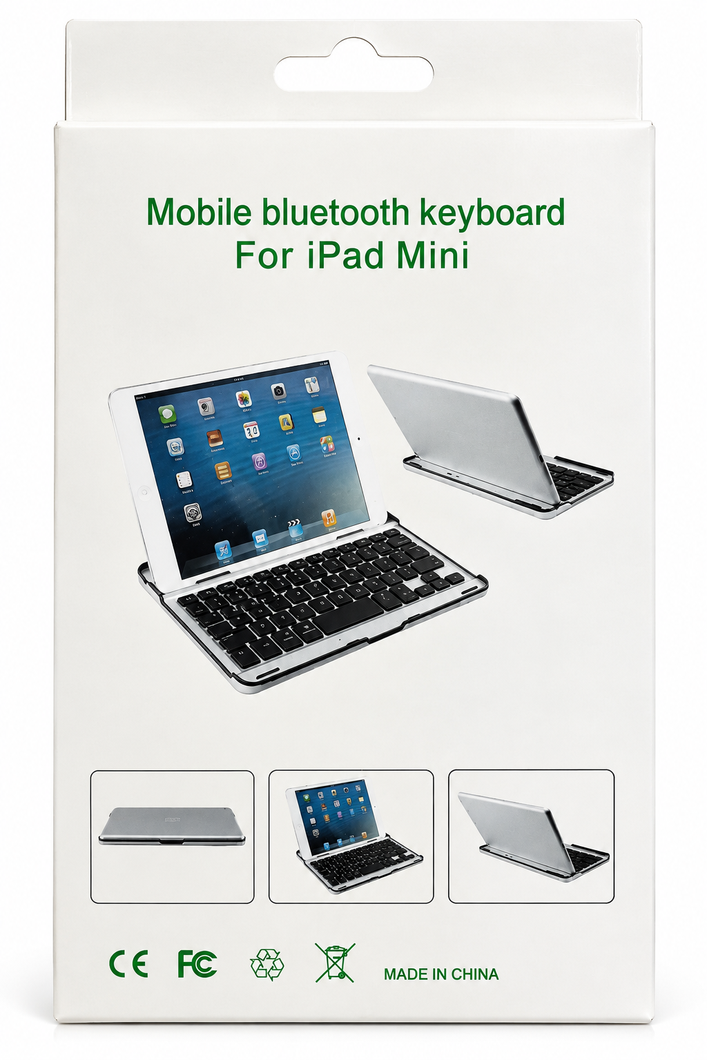 Tastatură Bluetooth pentru iPad Mini – Wireless, Compactă