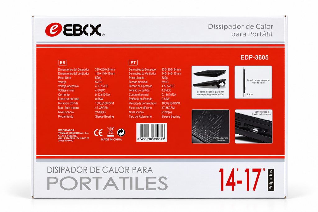 Desktop Fan N96SX ZS-631 – Ventilator de Birou