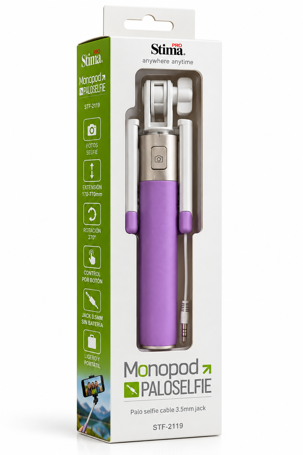 PROSTIMA STF-2119 – Selfie Stick Monopod